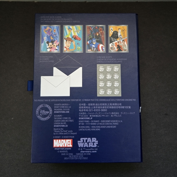 Disney Journal, Pen and Greeting cards set - Picture 10 of 11